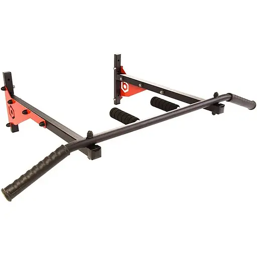 Настінний турнік Besport 3 хвата BS-T0004 чорно-червоний