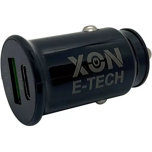 Автомобільний зарядний пристрій XON UniLink Type-C 15W PD15 + 5V/3.1A Black (5060948063395) - фото 3