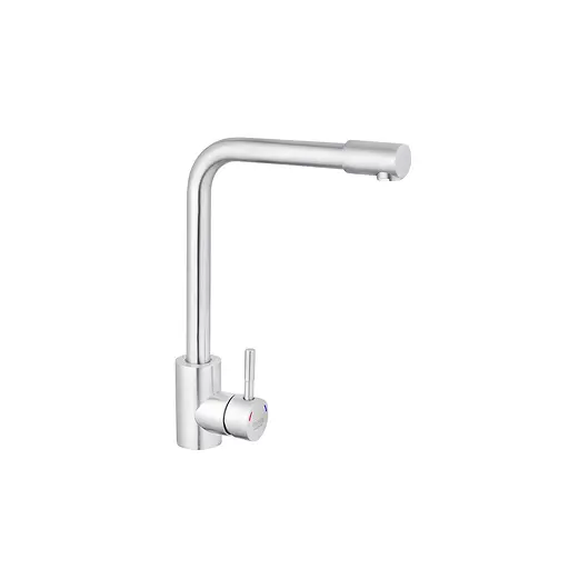 Змішувач для кухні Kroner KRP Edelstahl Klassisch - ESG034 CV022991 Хром матовий - фото 1