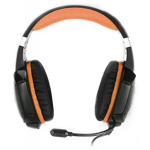Наушники REAL-EL GDX-7700 SURROUND 7.1 black-orange - фото 2