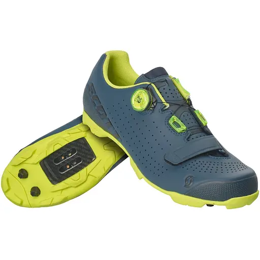 Веловзуття Scott MTB Vertec BOA 47 Синій/Жовтий (1081-270597.6225.024)