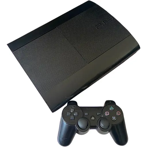 Стационарная игровая консоль PlayStation 3 Super Slim 500 ГБ + 50 игр, Гарантия
