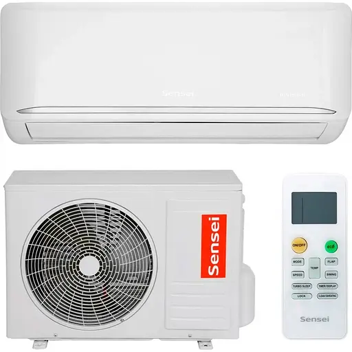 Сплит-система Sensei Aquilon Inverter R32 SAC-12MBWS/I (130679)