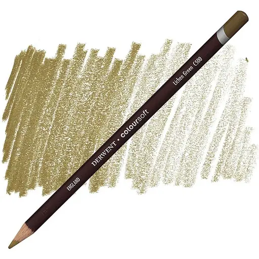 Карандаш цветной Derwent Coloursoft С500 Серый лишай