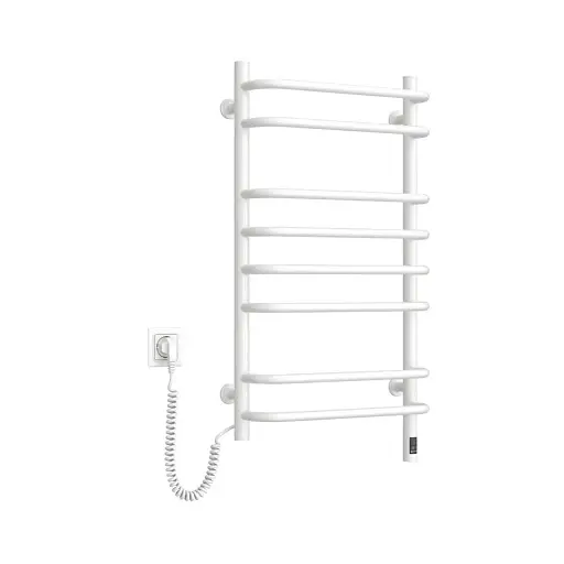 Рушникосушка NAVIN Симфонія 480х800 Sensor ліве підключення з таймером білий - фото 1