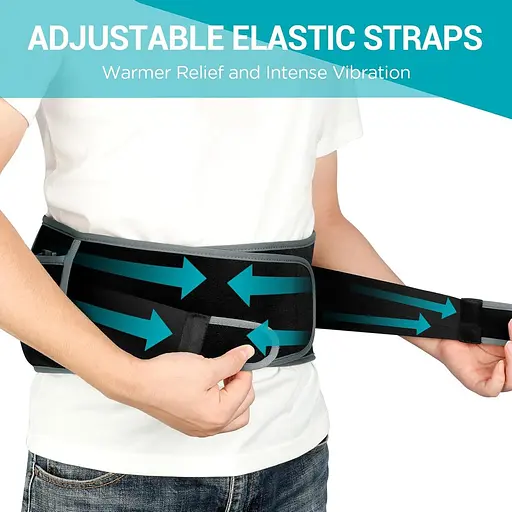 Беспроводная грелка Comfytemp с массажером для облегчения боли в спине, портативный носа массажер для нижней части спины - фото 4