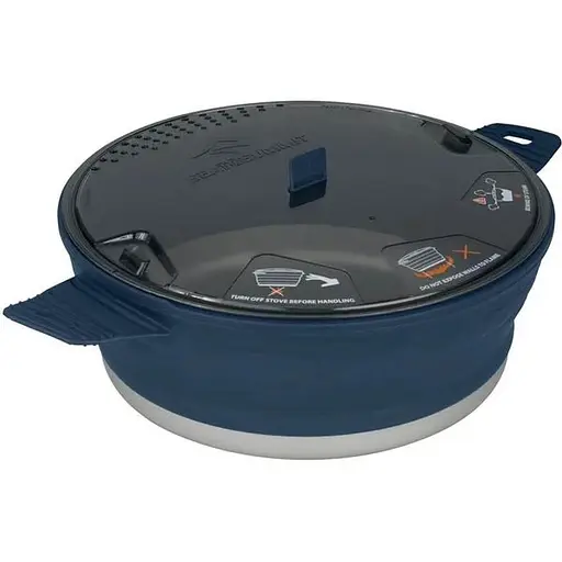 Кастрюля Sea To Summit X-Pot с алюминиевым дном 4.0 L Navy (1033-STS AXPOT4.0NB)