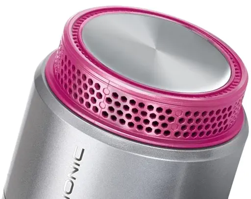 Фен MPM MSW-22, Gray/Pink, 1800W, 2 швидкості, 3 режими, іонізація, концентратор, захист від перегріву - фото 2