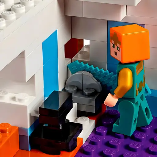 Конструктор Minecraft Крижаний замок на 499 деталей (11806) - фото 8