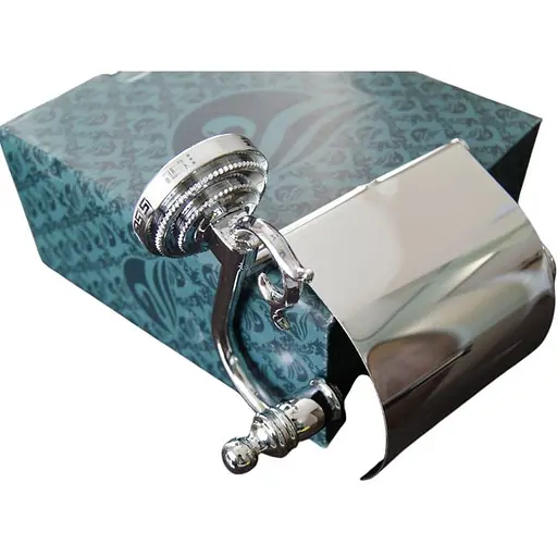 Тримач для туалетного паперу Kugu Versace 211C Хром - фото 1