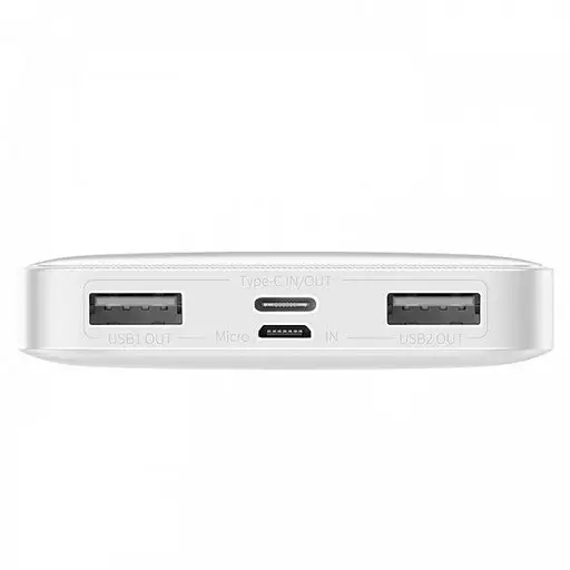Портативна батарея Power bank Baseus Bipow Digital Display 10000mAh 15W PPDML-I02 (White) - фото 4