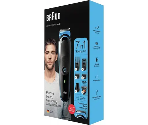 Триммер для бороды и усов Braun MGK3245 [73254] - фото 6