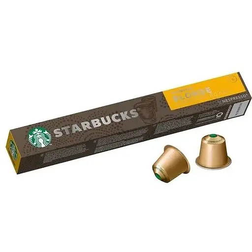 Кофе в капсулах Nespresso Starbucks Blonde Espresso Roast 10 шт - фото 1