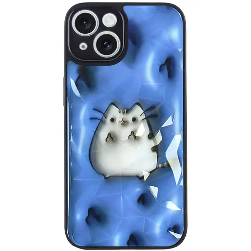 Чохол Epik TPU+PC Prisma Fluffie для Apple iPhone 13, 6.1 Pusheen - фото 2