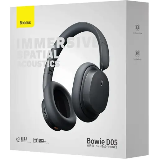 Наушники Baseus Bowie D05 Wireless Headphones Grey - фото 6