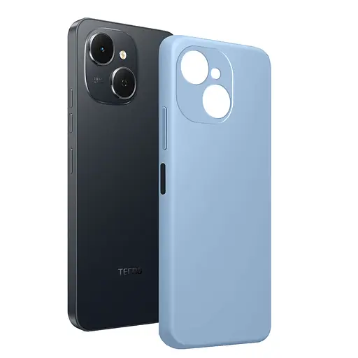 Чохол MAKE Tecno Spark 40C Silicone Ripple Blue - фото 3