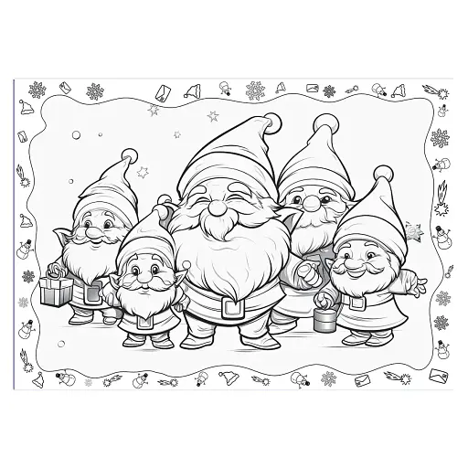 Різдвяна розмальовка. Лісова казка - фото 3