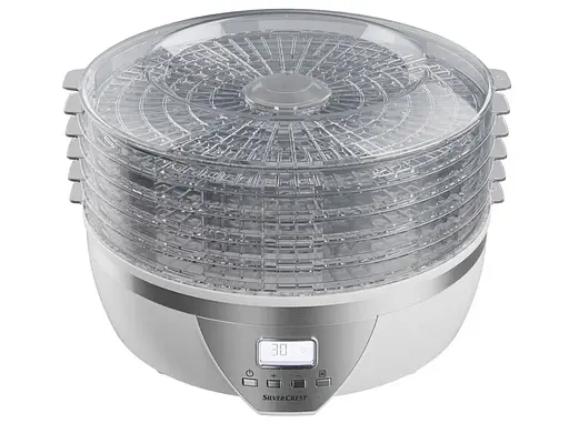 Сушилка для грибов овощей и фруктов и снеков Silver Crest SDA 350 A2 350 Вт - фото 7