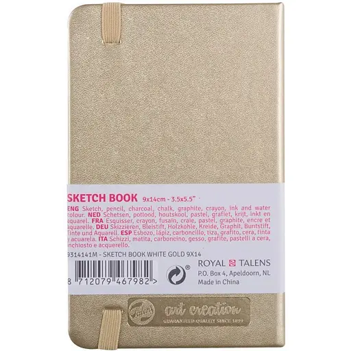Блокнот для графіки Royal Talens Art Creation 140г/м2 80л White Gold - фото 2