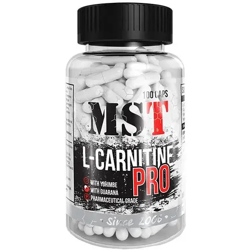 Жиросжигатель MST Nutrition L-Carnitine PRO 90 капсул - фото 1