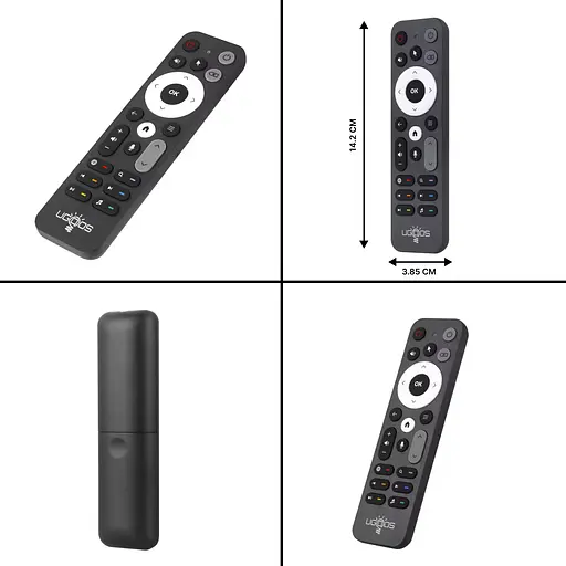 Пульт Ugoos UR-02 з мікрофоном та гіроскопом, аеромишка, Bluetooth 5.0 + IR - фото 10