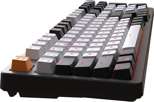 Клавіатура GamePro MK170B Outemu Red Hot-Swap RGB USB Black (MK170B) - фото 5