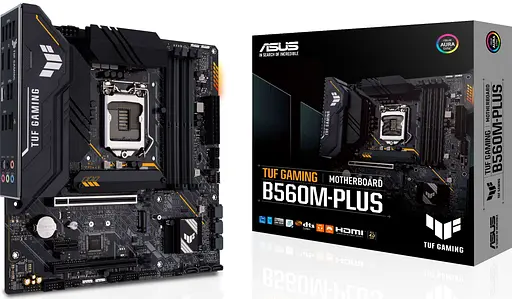 Материнская плата Asus B560M-PLUS TUF Gaming LGA 1200 (TUF GAMING B560M-PLUS) Б/У - фото 2