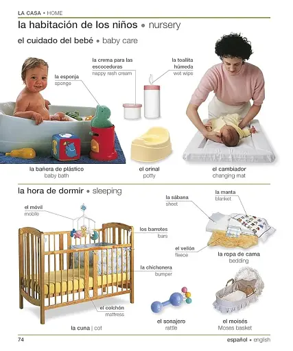 Spanish-English Visual Bilingual Dictionary with Free Audio APP - фото 3