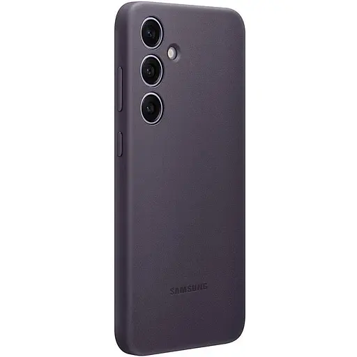 Шкіряний чохол Epik Leather Case (AAA) для Samsung Galaxy S24 Purple - фото 2