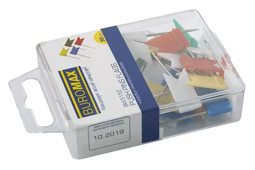 Кнопки-гвоздики Прапорці BM.5152, 30 шт.