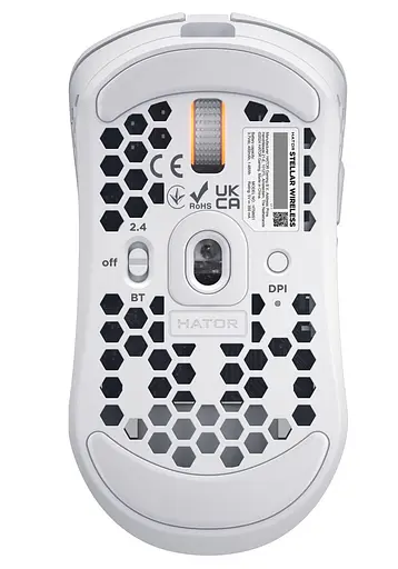 Миша HATOR Stellar Wireless White (HTM651) - фото 2