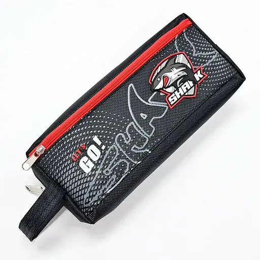 Пенал Shark, 21x9.5x3.5 см, 0935P (В асортименті) - фото 3