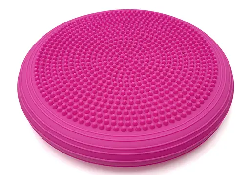 Балансировочная подушка массажная EasyFit Cushion-2 розовая (EF-1841-P) - фото 1