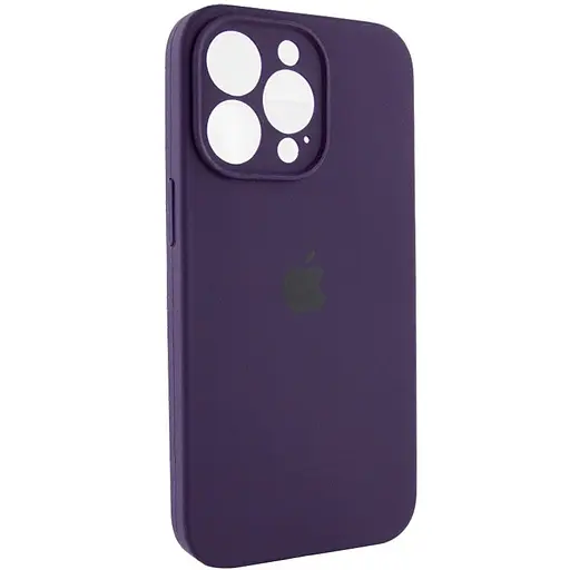 Чехол Epik Silicone Case Full Camera Protective AA для Apple iPhone 13 Pro Max 6.7 Фиолетовый/Elderberry - фото 2