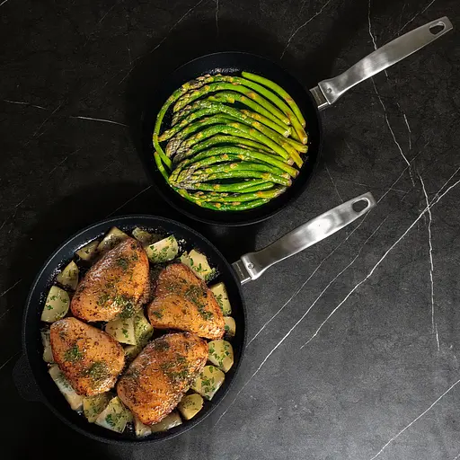 Набір сковород Swiss Diamond СXD 602 Induction 2 шт. (CXD SET602i) - фото 6