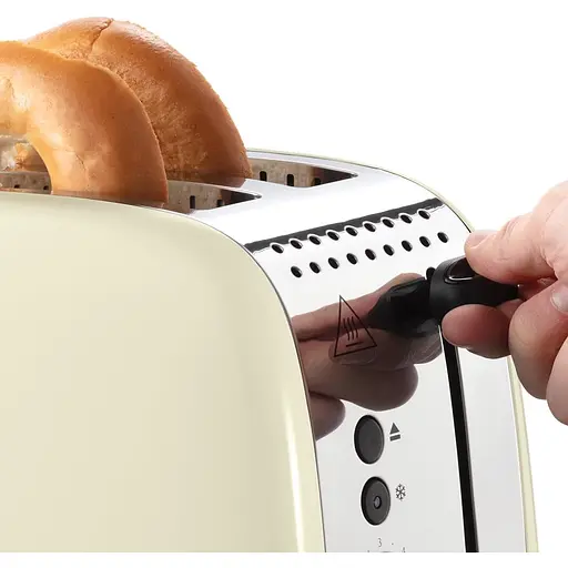 Тостер Russell Hobbs Colours Plus бежевий 1600 Вт (26551-56) - фото 3