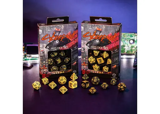 Набір кубиків Cyberpunk Red Dice Set - Danger Zone , 7 шт. (SCPU03) - фото 6