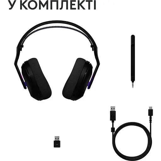 Гарнитура Logitech G522 LightSpeed Wireless Gaming Headset Black (981-001544)