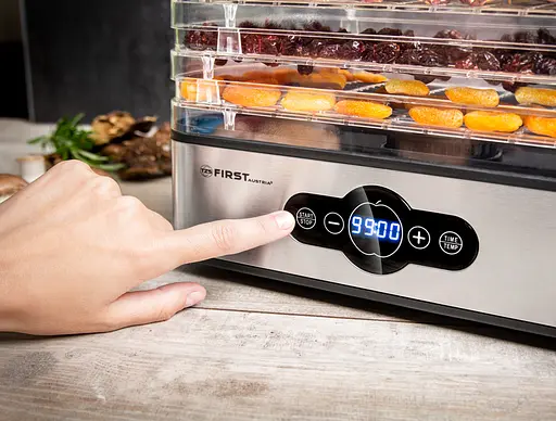 Сушилка для фруктов FIRST Austria FA-5126-5 (дисплей, прямоугольная) - фото 4