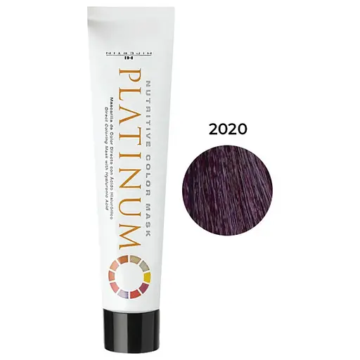 Професійна стійка фарба для волосся HI Hipertin Platinum 2020 чистий фіолет 100 мл без аміаку - фото 1