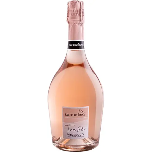 Ігристе вино La Tordera Prosecco Treviso DOC Torse Brut рожеве брют 11.5% 0.75 л (1055)