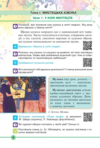 Мистецтво. Підручник інтегрованого курсу для 5 класу - фото 3