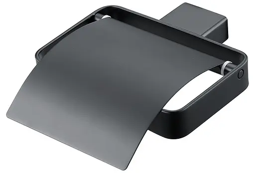 Держатель для туалетной бумаги ASIGNATURA Unique черный (85605802) - фото 1