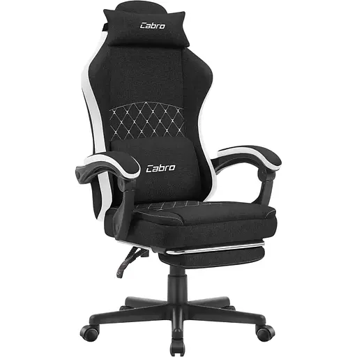 Крісло Cabro C503 Black-White (тканина)