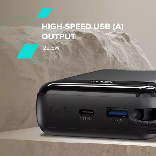 Павербанк Canyon Black 20 000 mAh / 22.5 Вт (CNS-CPB204B) - фото 7