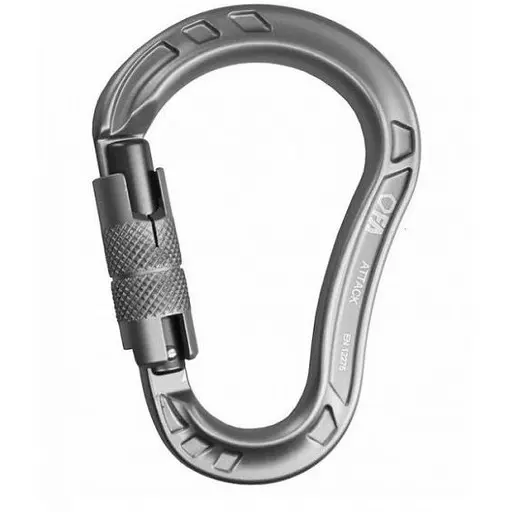 Карабін First Ascent Attack Сірий (1060-FA 7013 04)