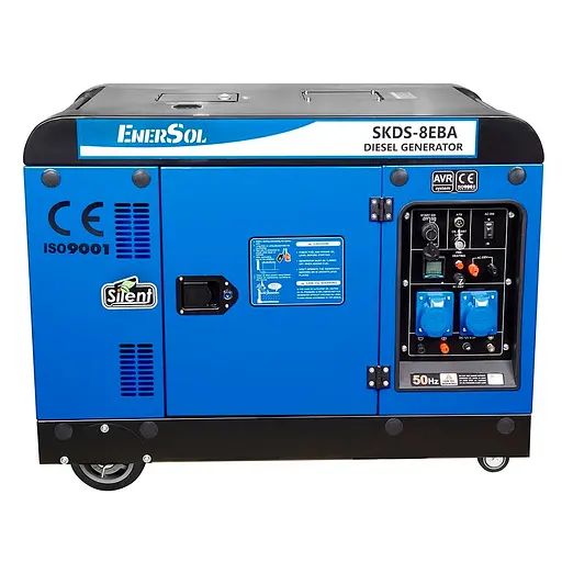 Генератор дизельний 7.5 кВт EnerSol SKD-8EBA (41-00484)