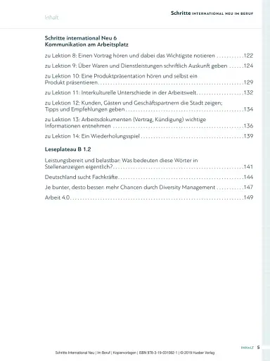 Schritte international Neu 2-6 (A1/2-B1) im Beruf mit Audios online - фото 4