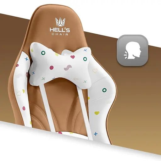 Компьютерное кресло Hell's Rainbow Beige - фото 7