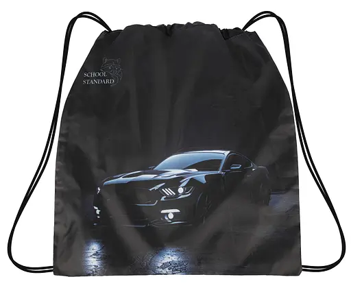 Мешок для сменной обуви для мальчика c Машиной School Standard MSS-51